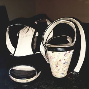 Black Platform Sandals